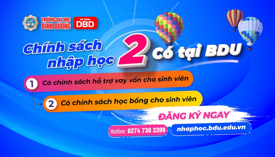Chính sách nhập học "2 CÓ" dành cho tân sinh viên BDU