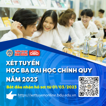 Trường Đại học Bình Dương nhận học bạ xét tuyển đại học chính quy năm 2023