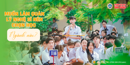Học ngành gì để Quản lý nghệ sĩ