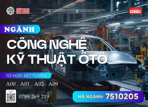 Ngành Công nghệ kỹ thuật ô tô - Ngành học của thời đại và tương lai
