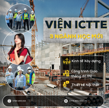 Viện công nghệ ICTTE  3 ngành học mới