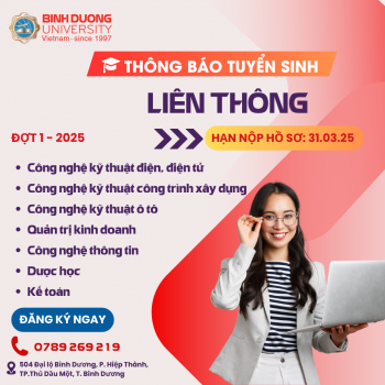 tuyển sinh liên thông baner social media