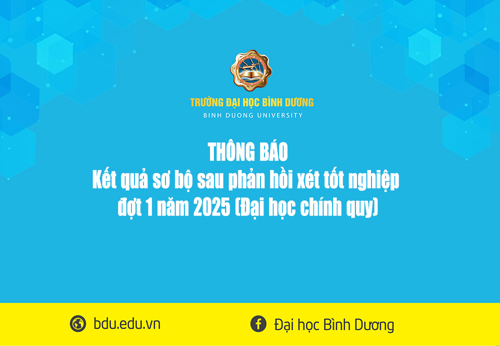 Kết quả sơ bộ sau phản hồi xét tốt nghiệp đợt 1 năm 2025 Đại học chính quy