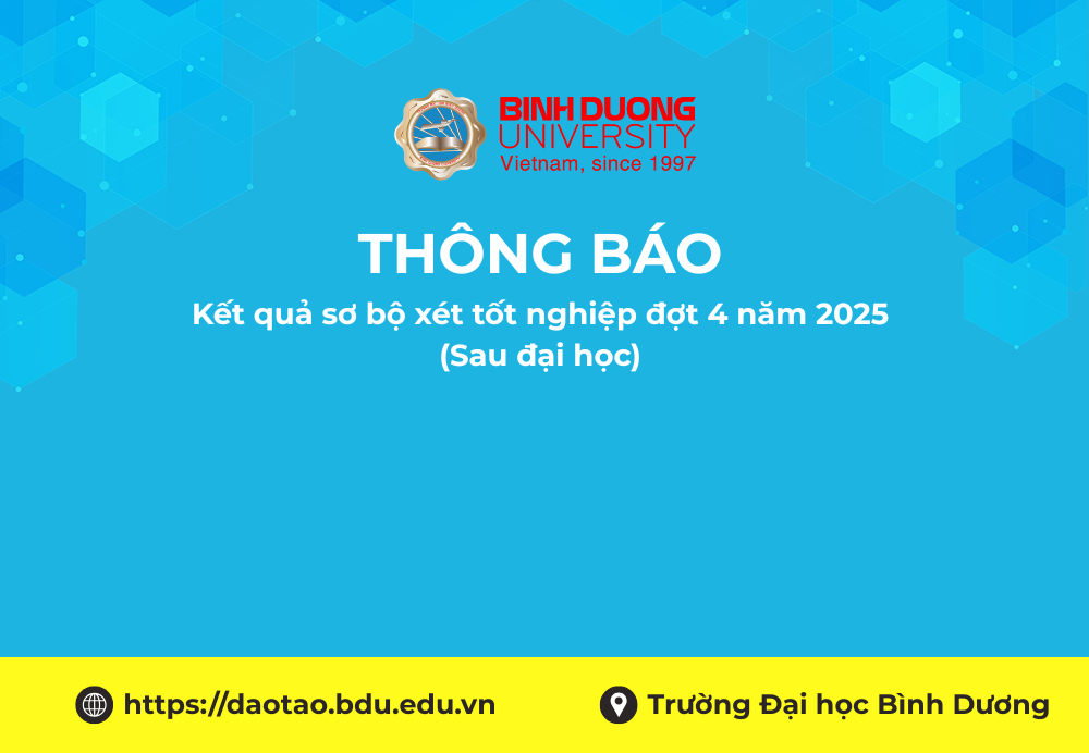 Kết quả sơ bộ xét tốt nghiệp đợt 4 năm 2025 (Sau đại học)