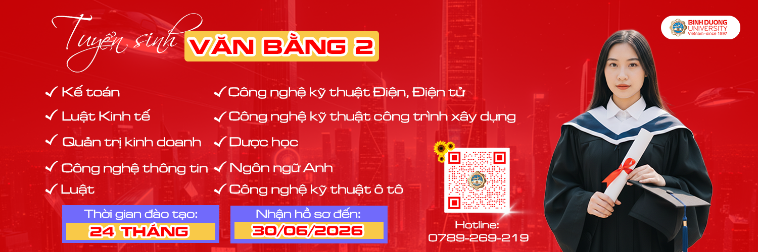 Tuyển sinh trình độ Đại học vừa làm vừa học, đợt 2 năm 2026 banner